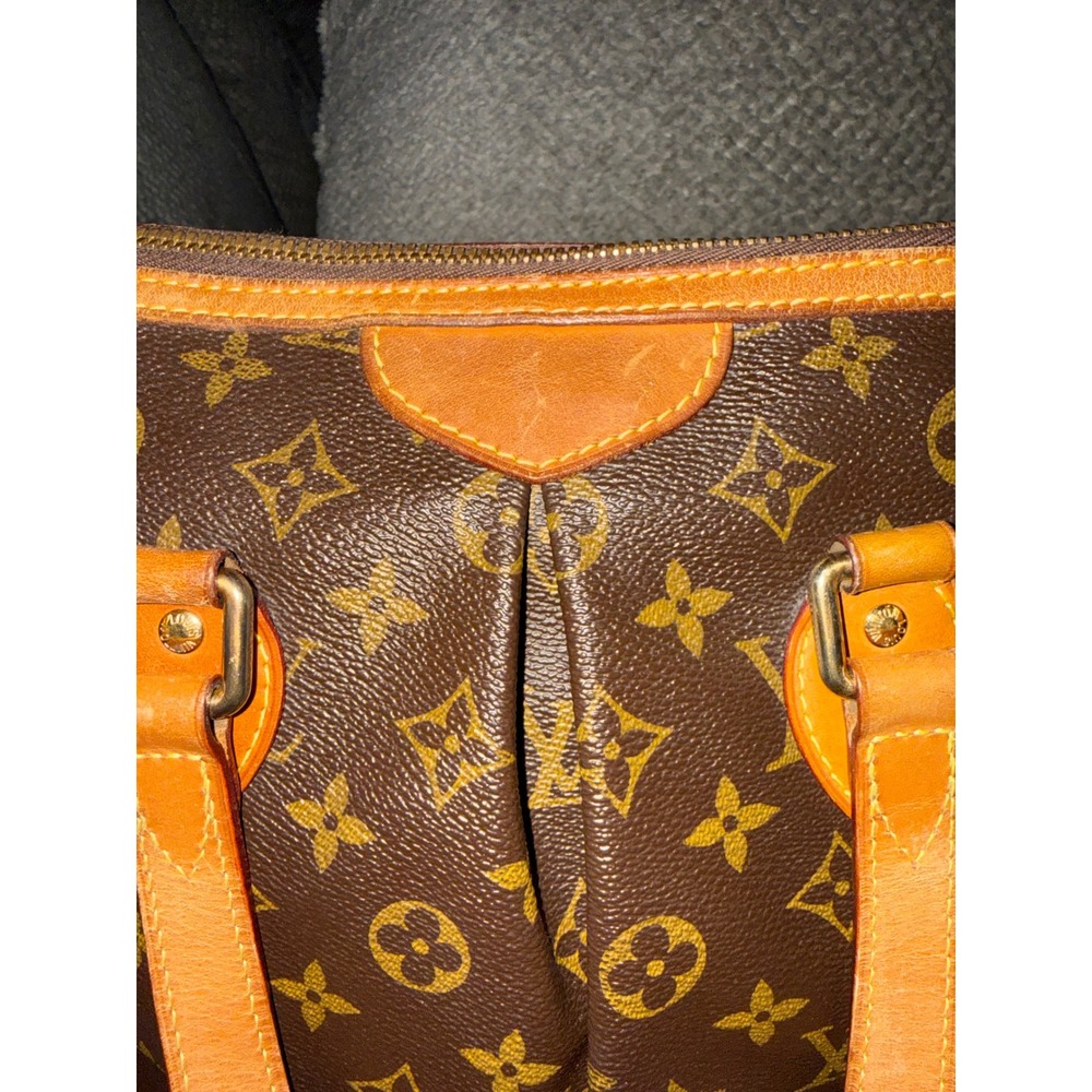 Louis Vuitton Palermo PM Monogram Canvas Handbag Brown Tote M40145 - Picture 5 of 16